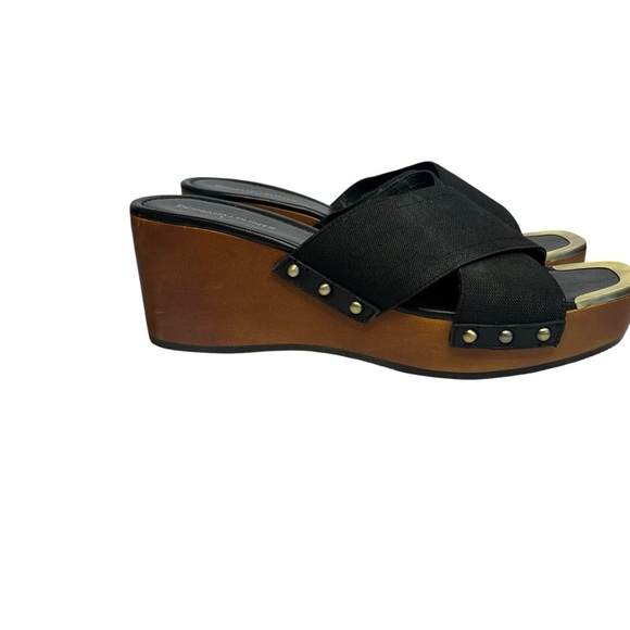 Donald J Pliner Carra Black Platform Sandals Size 9.5 - Picture 10 of 14